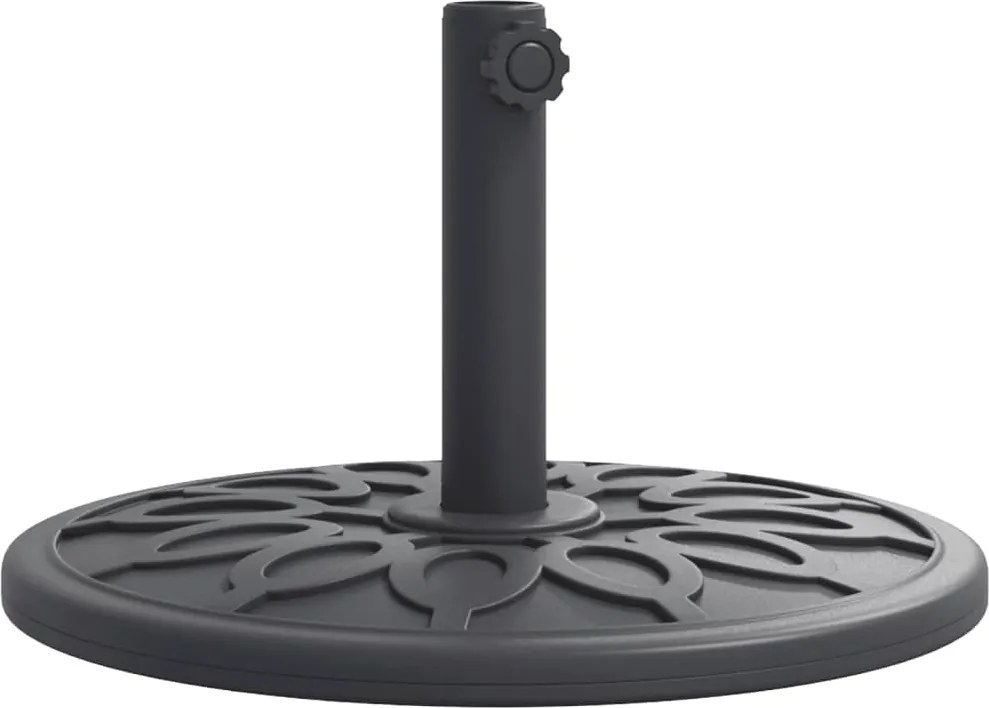 vidaXL kerek napernyőtalp rúdhoz Ø38 / 48 mm 12 kg