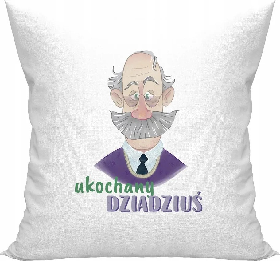 Ajándék Nagypapa Napjára Nyomott mintás párna 40x40 cm Szeretett Nagypapa