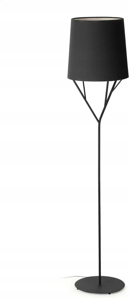 Faro Tree állólámpa, fekete, acél, E27, 2m kábel, modern dizájn