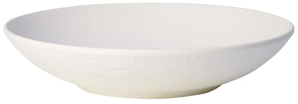 Lapos tál, Manufacture Rock blanc kollekció - Villeroy & Boch