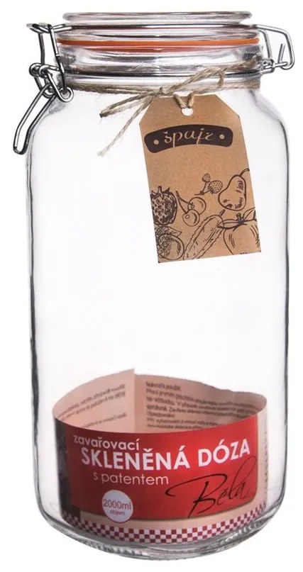 Orion BELA üvegedény patent, 2 l