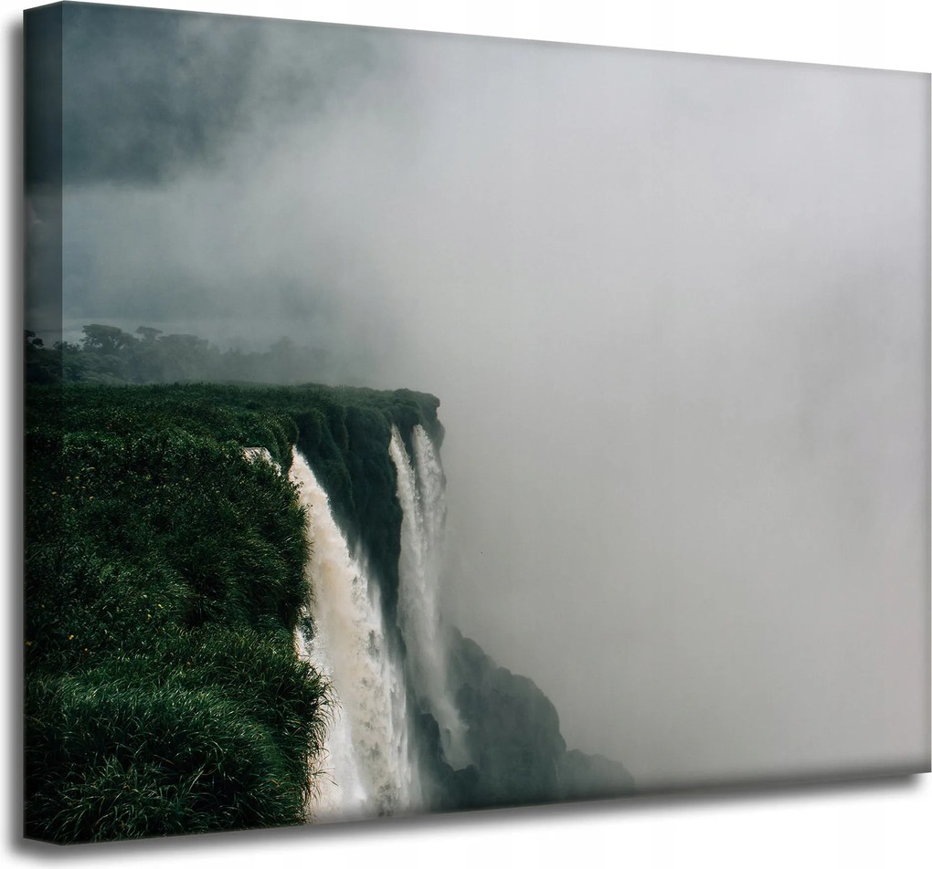 Vászonkép Természet Hegyek vízesés 50x40 cm