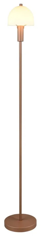 Bronzszínű állólámpa üveg búrával (magasság 120 cm) Glenn – Reality