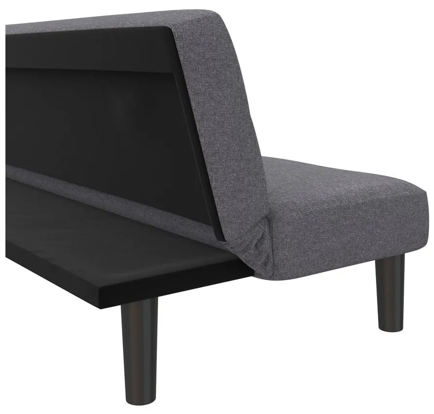 Szürke kinyitható kanapé 82 cm Alby – Støraa