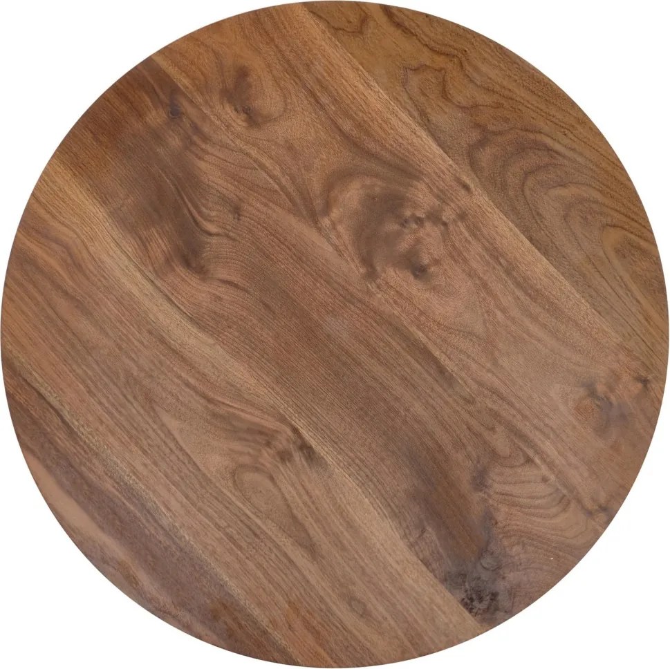 Timor dohányzóasztal fekete/dió