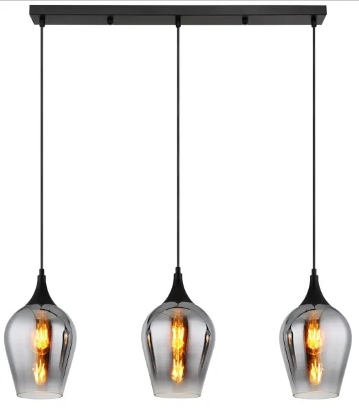 Globo 155520-3HS - Csillár zsinóron LAVUS 3xE27/60W/230V