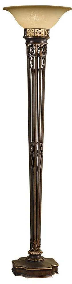 Feiss - Állólámpa OPERA 1xE27/100W/230V bronz/bézs