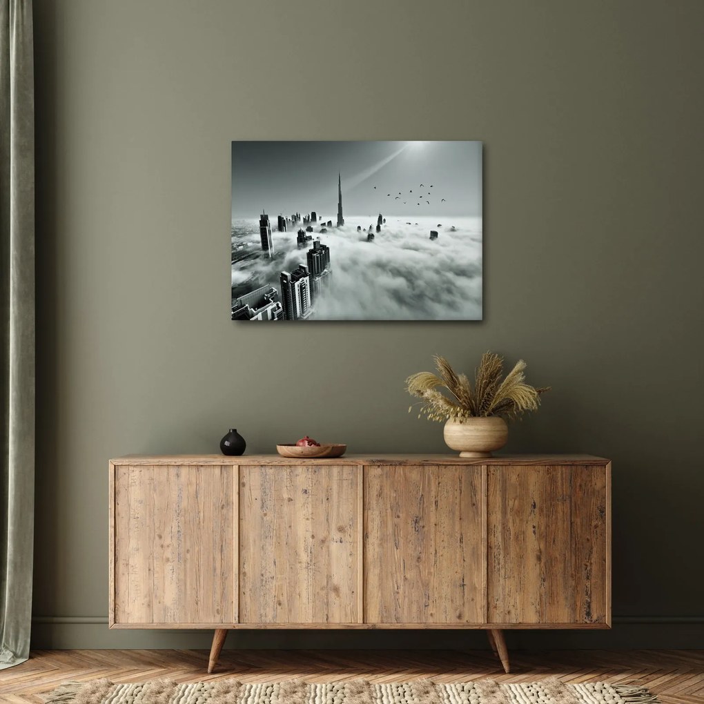 Kép - Felhőkarcolók Dubaiban (70x50 cm)