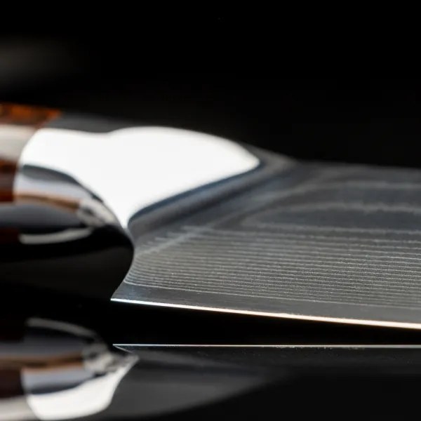 Gudaro - Damaszkuszi séfkés FENG 8", 67 rétegű acélból készült, hossza 20 cm