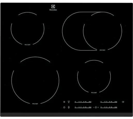 Főzőlap Electrolux fekete 56x49 cm EHF65451FK