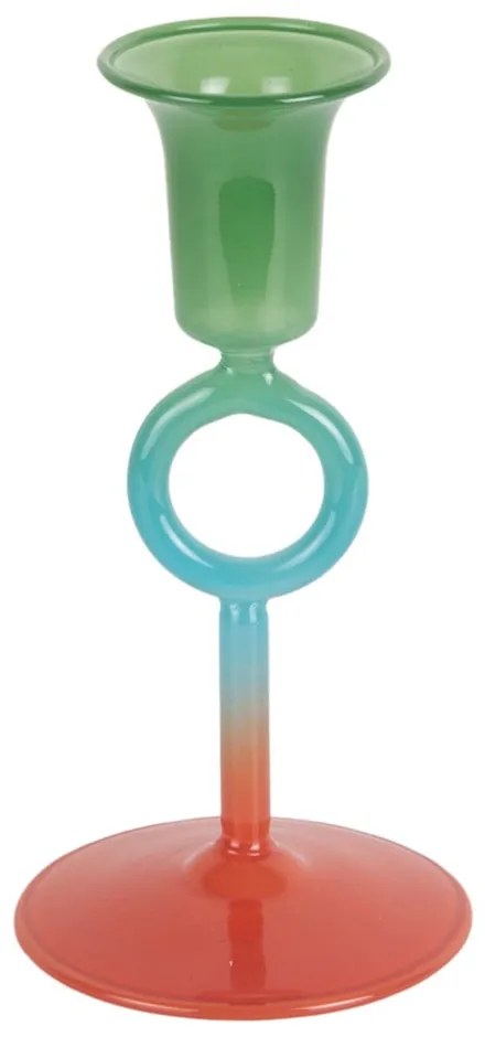 Üveg gyertyatartó Anillo Vivo – PT LIVING