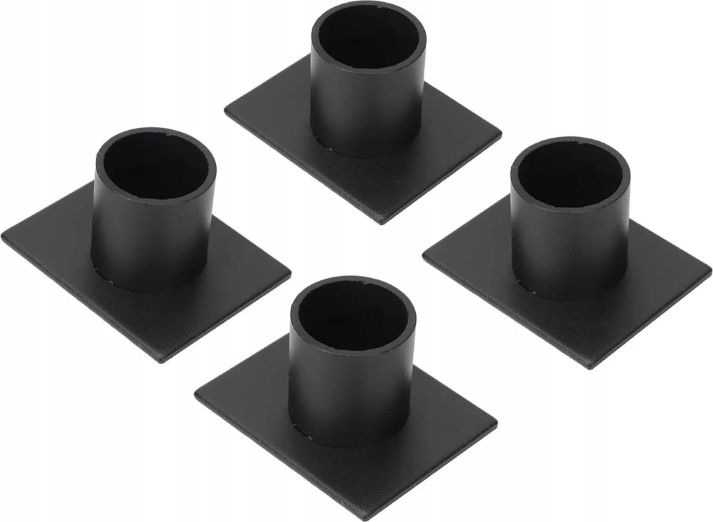 Gyertyatartó szett fém Loft dekoráció