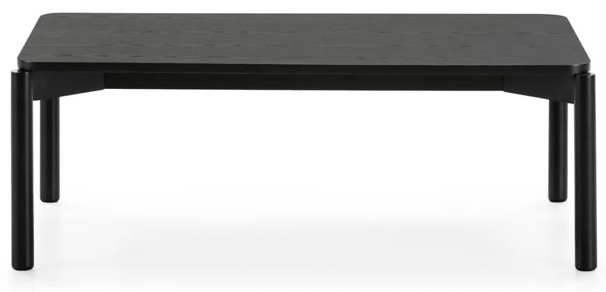 Atlas fekete dohányzóasztal, 110 x 60 cm - Teulat