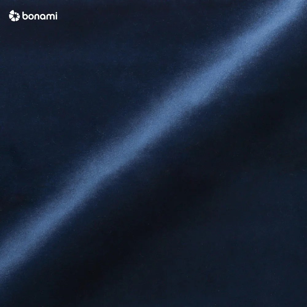 Kék bársony sarokkanapé (U alakú) Jodie - Micadoni Home