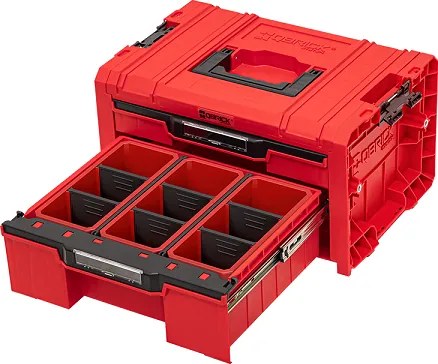 Fiókrendező 46 x 32 x 26 cm piros