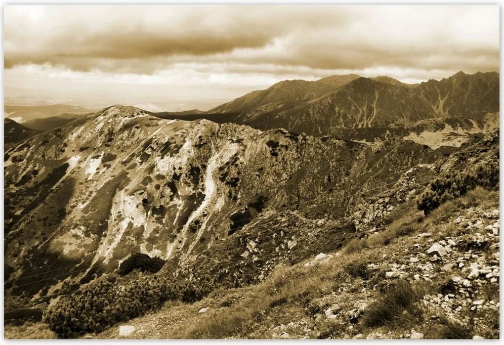 Poszterek 185x125 Tátra Lengyel hegyek Kilátás