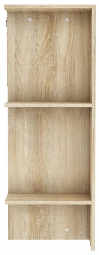 sonoma tölgy szerelt fa előszobaszekrény 97,5x37x99 cm