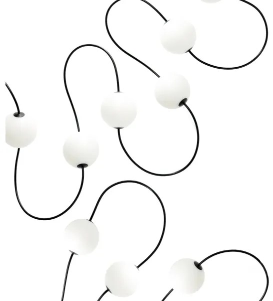 LED Kültéri dekoratív lánc 10xLED/0,8W/230V IP67 7,7 m