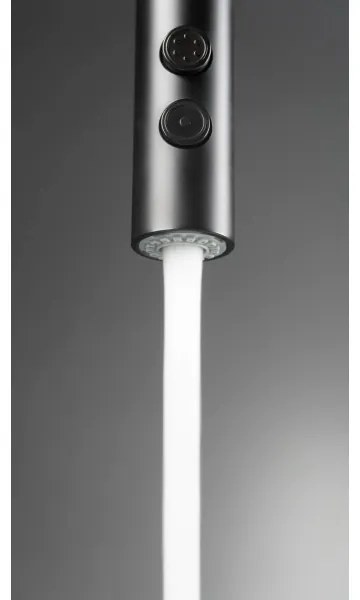 Deante BQO_N72M - Mosogatócsap kihúzható permetezővel OLFATO fekete