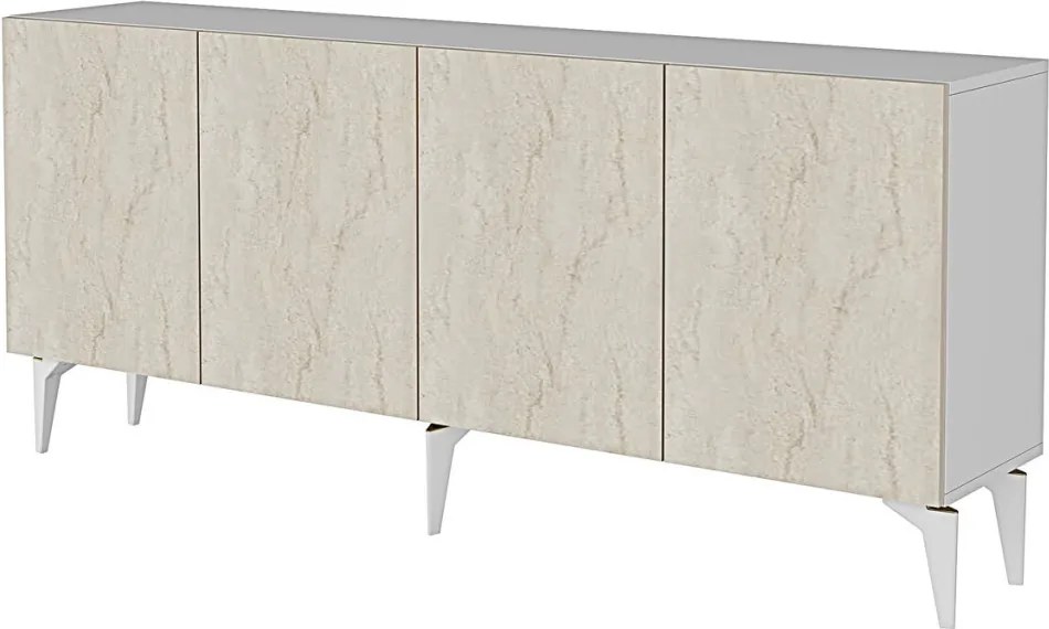 Lipa 180 - White, Travertine