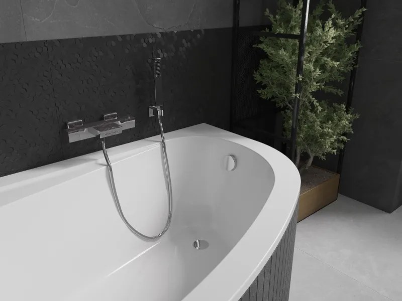 Mexen Westa sarok kád bal 160 x 100 cm, fehér - 560116010001