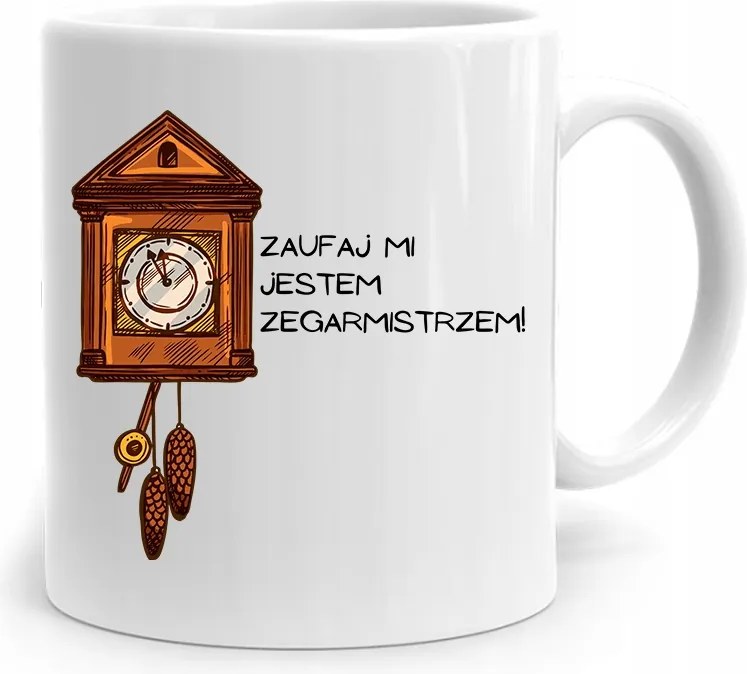 Ajándék Bögre Óramesternek Bízz Bennem! fényképes nyomattal