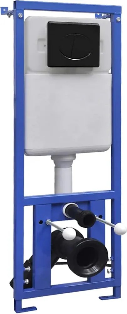 vidaXL rejtett felső vécétartály 11 L 41 x 14 x (110-125) cm