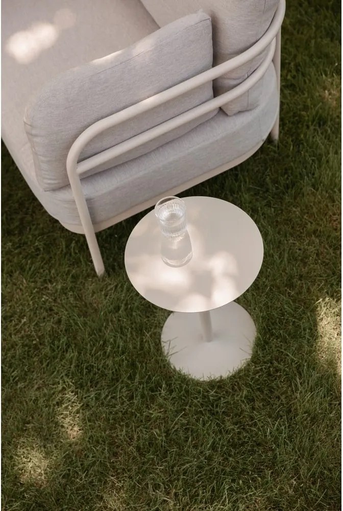 Acél kerek tárolóasztal ø 35 cm Snow – Zuiver