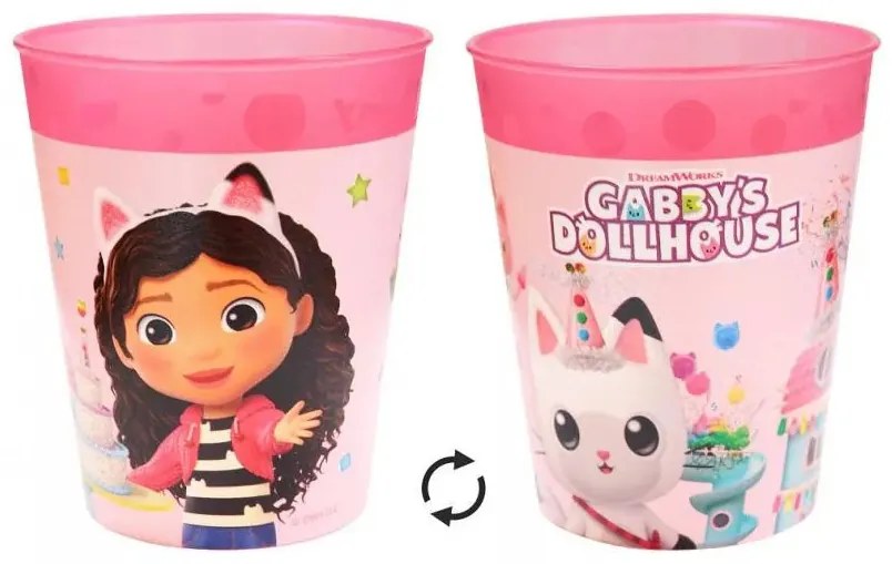 Gabi babaháza Friends micro prémium műanyag pohár 250 ml