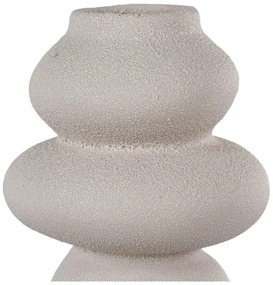 Krémszínű agyagkerámia váza (magasság 26,5 cm) – House Nordic