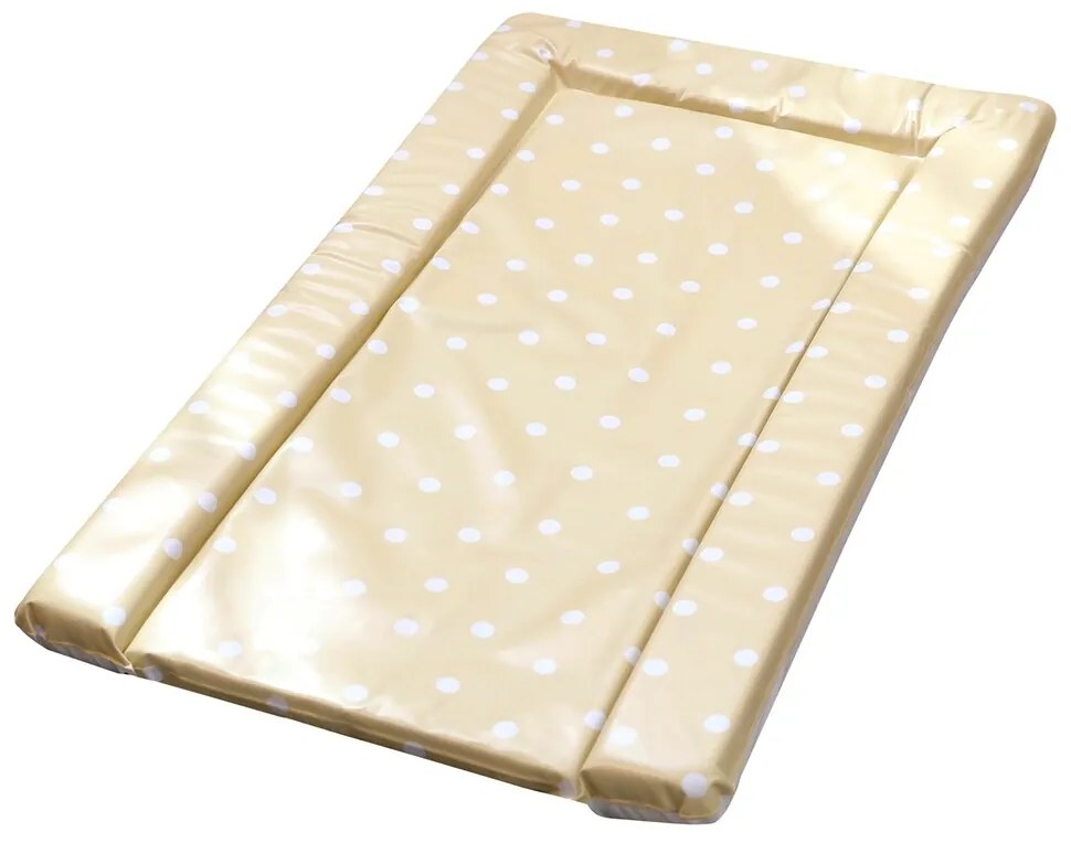 Pólyázó matrac M, 38x70 cm, Beige Polka Dot