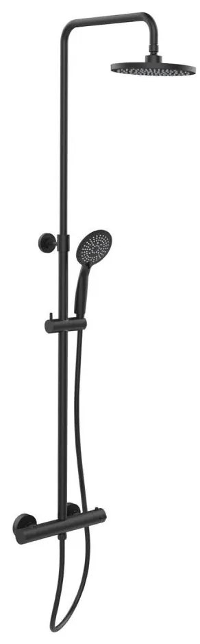 WENKO 25484100 - WATERSAVING SYSTEM zuhanyrendszer 12x120 cm fekete