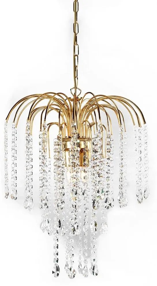 ONLI - Csillár a láncon PIOGGIA 3xE14/6W/230V arany