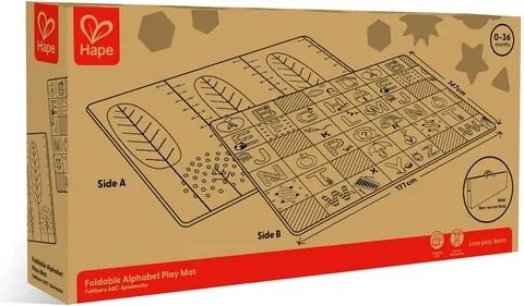 Hape Nagy összecsukható alátét ábécével