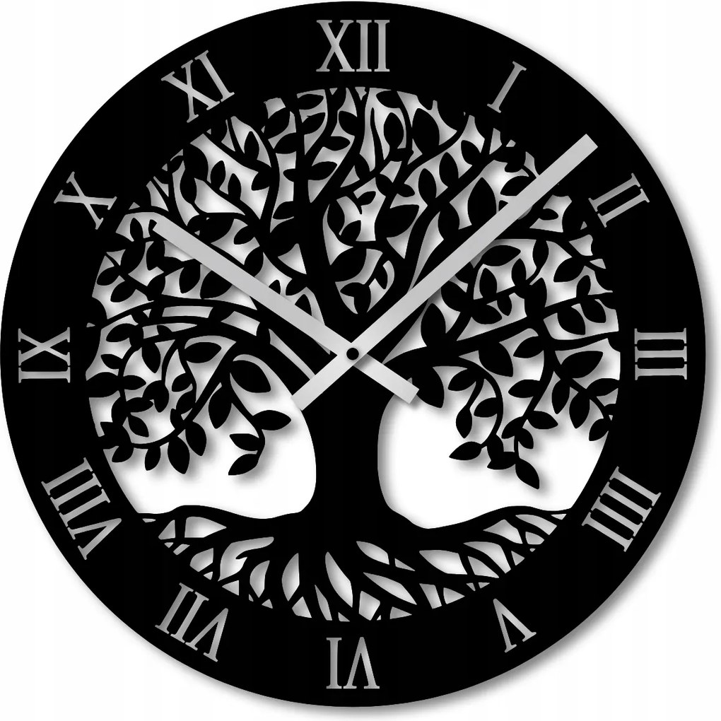 Falióra 60cm Falióra Áttört Falióra Nappaliba Fa Óra 3D