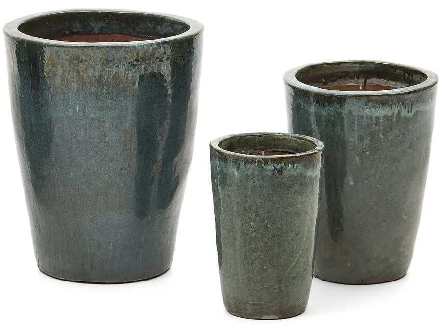 Terrakotta virágcserép készlet 3 db-os ø 47 cm Rotja – Kave Home