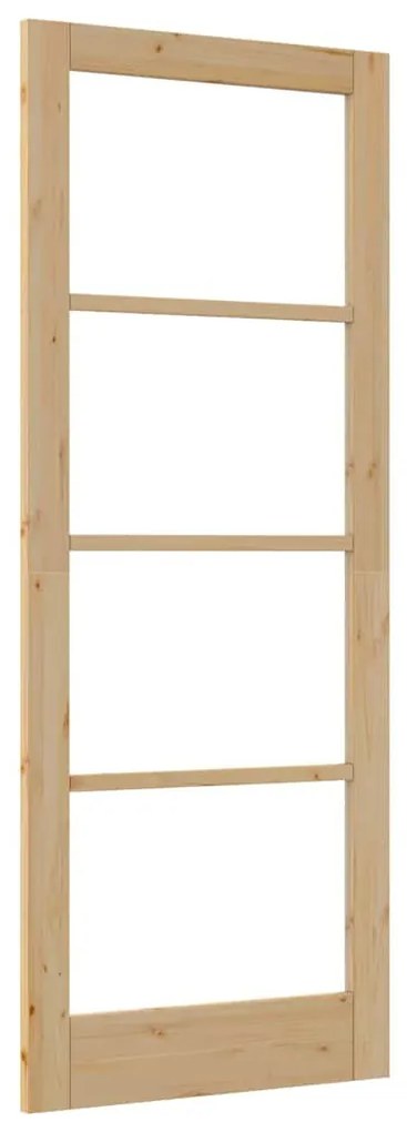 Belső Ajtó Üveggel ORKDAL Barna 83 x 211 cm