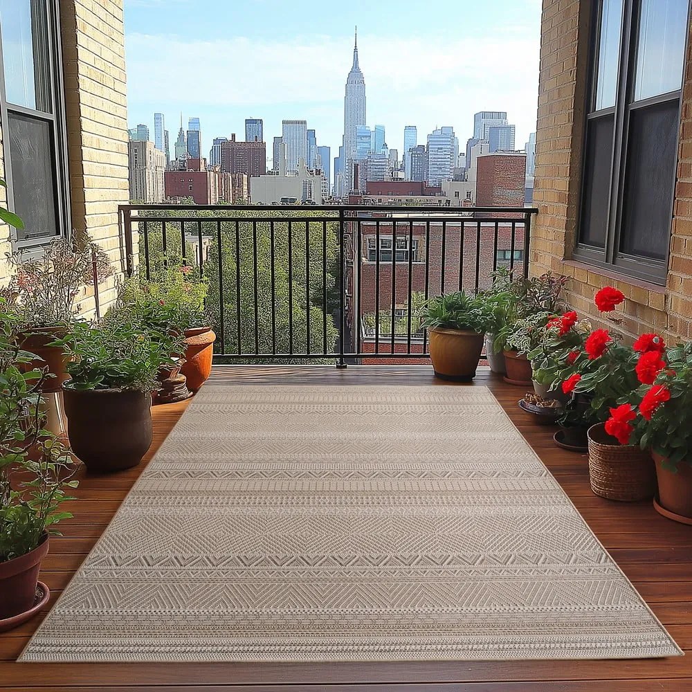 Bézs kültéri-beltéri szőnyeg 140x200 cm Desert 1303 – Ayyildiz Carpets