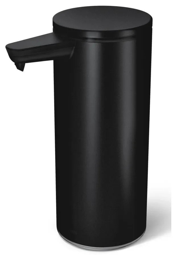 Simplehuman érintésmentes szappanadagoló 266 ml,újratölthető, matt fekete acél