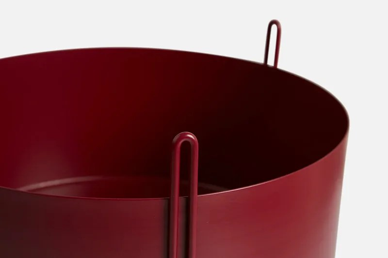 Virágcserép "Pidestall", közepes, 3 változat - Woud Variáns: szürke