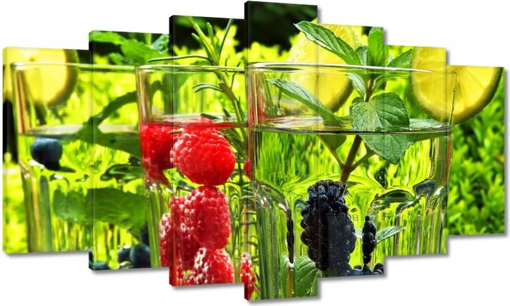 Vászonkép 140x80 Frissítő italok