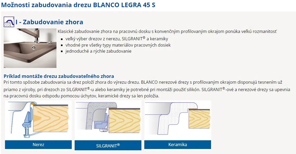 Blanco Legra 8, szilgránit mosogató 780x500x190 mm, 2 kamrás, antracit, BLA-526224