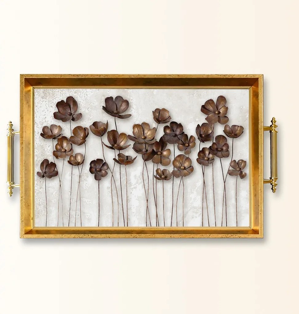 Üveg tálca, 38×24 cm – TPEA9861