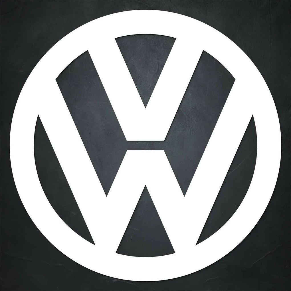 Fa falikép - Volkswagen logó