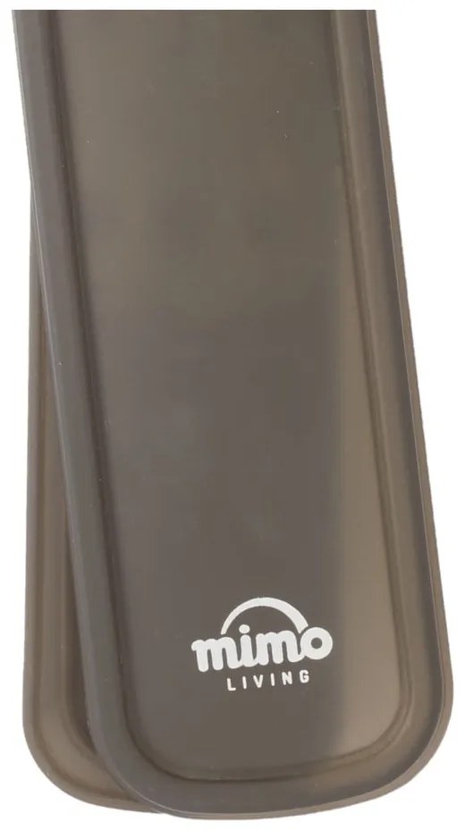 Fekete rozsdamentes acél evőeszköz készlet 3 db-os Mimo – Premier Housewares