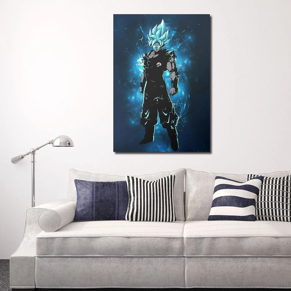 Gario Vászonkép Dragon Ball kék - SyanArt Méret: 80 x 120 cm