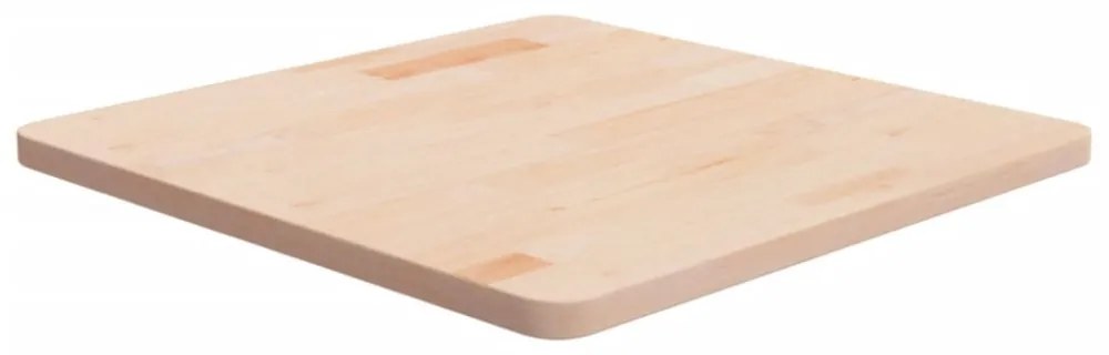 kezeletlen tömör tölgyfa négyzet asztallap 60x60x2,5 cm
