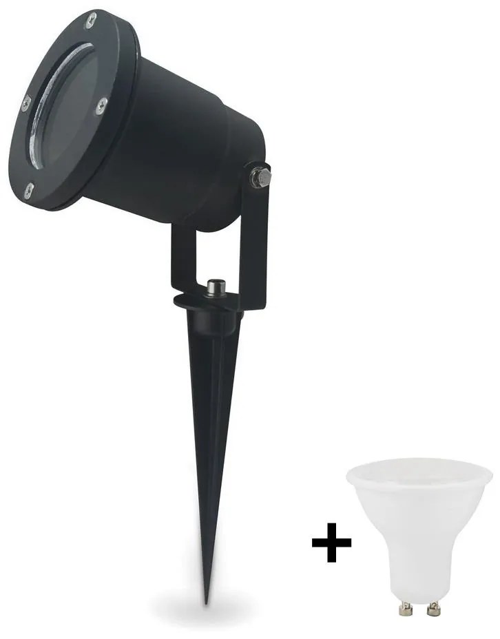LED Kültéri lámpa BLAKE 2 GU10/4W/230V IP65