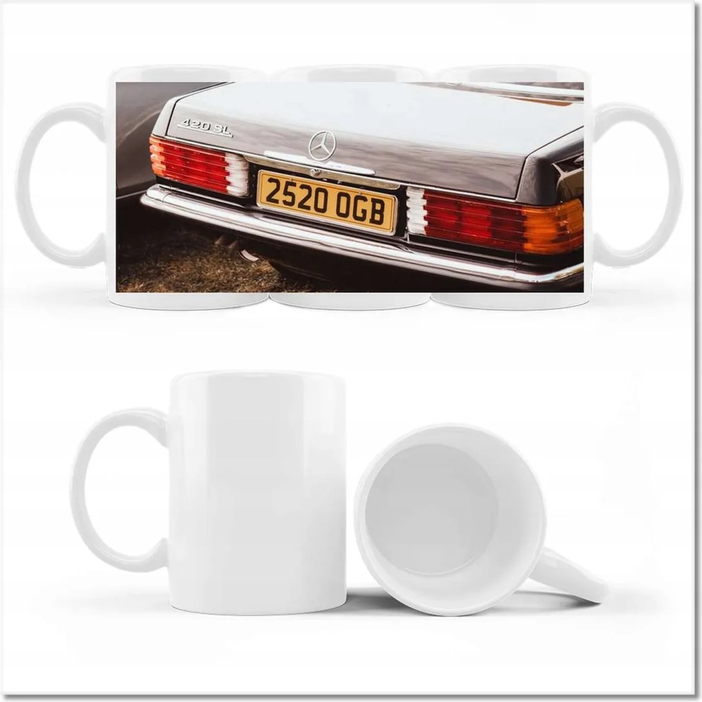 Mercedes Autó fényképes bögre