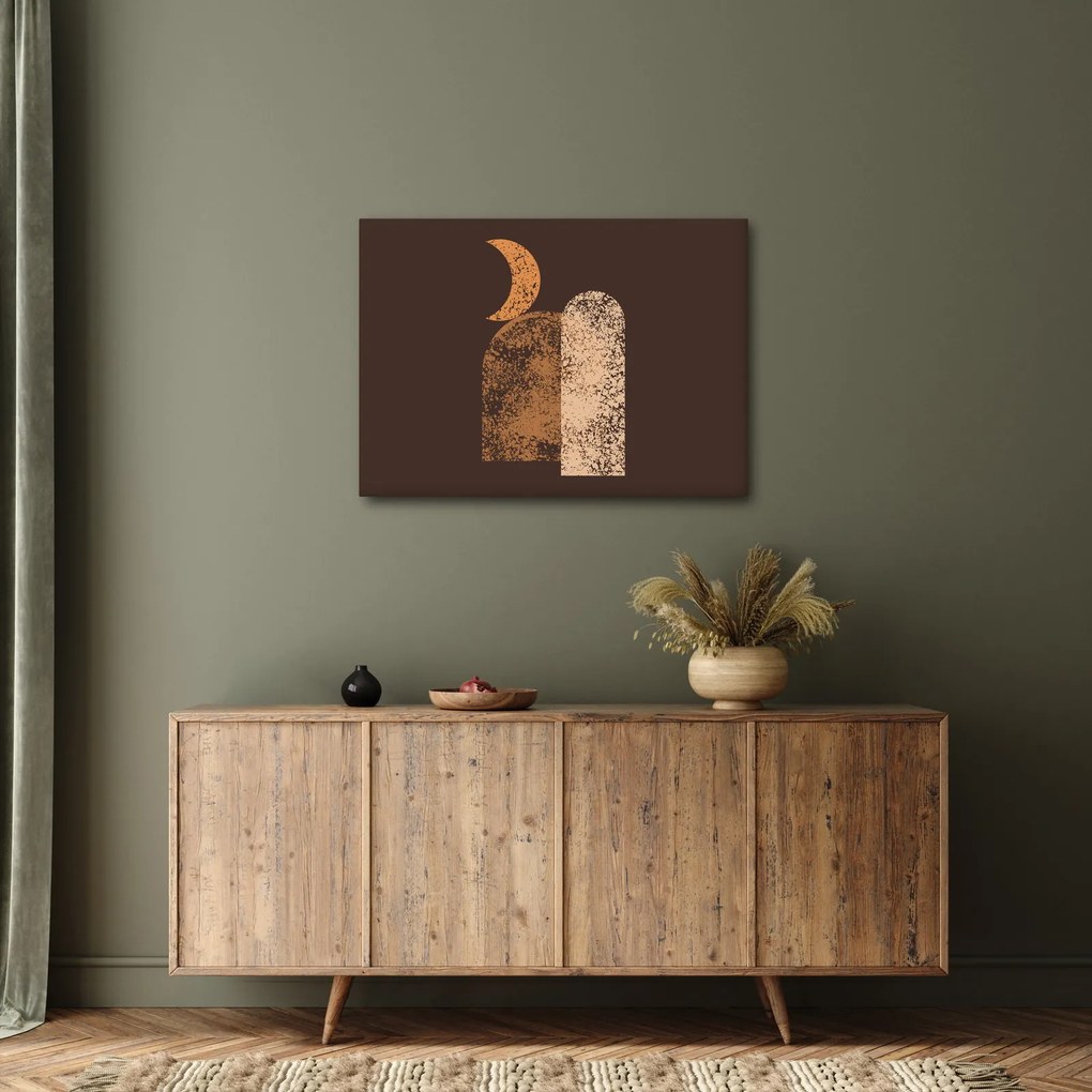 Kép - Narancssárga ívek N⁰2 (70x50 cm)